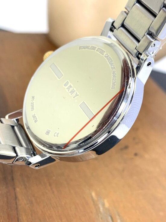DKNY Women\'s Watch NY2999 Modernist Quartz Gold Silver Stainless Steel 32mm main image 4